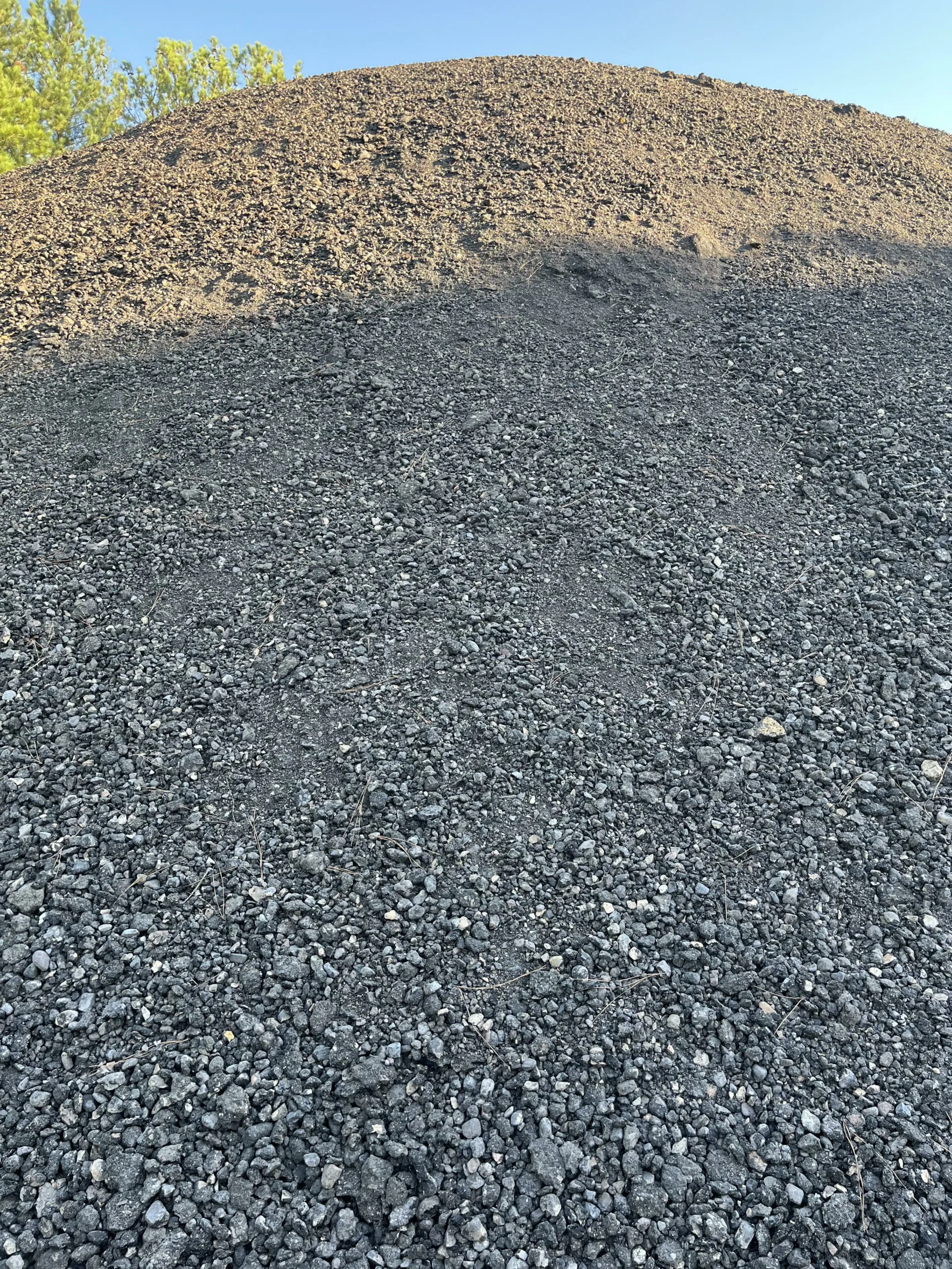 Recycled asphalt base material.